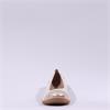 Caprice Faby Toe Cap Low Wedge Pump - Beige Gold