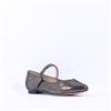 Caprice Alisa Low Strap Shimmer Pump - Black Gold