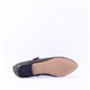 Caprice Alisa Low Strap Shimmer Pump - Black Gold