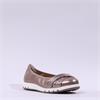Caprice Violet Criss Cross Slip On - Bronze