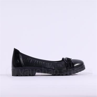 Caprice Vivian Link Slip On Shoe - Black Combi