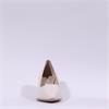 Caprice Gillian Pointed Toe Mid Heel - Off White