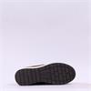 Caprice Danica Side Zip Wedge Trainer - Dark Brown Combi