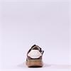 Caprice Faye Sidezip Lace Trainer - Dark Brown Combi