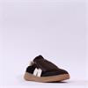Caprice Faye Sidezip Lace Trainer - Dark Brown Combi