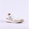 Caprice Kaia Side Zip Mesh Trainer - White Gold