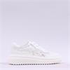 Caprice Fritzy Platform Lace Trainer - White Lace