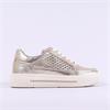 Caprice Manou Platform Cutout Trainer - Gold Leather