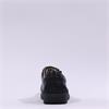 Caprice Peggy Side Zip Comfort Trainer - Black Metallic