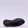 Caprice Peggy Side Zip Comfort Trainer - Black Metallic