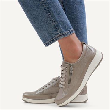 Caprice Vera Side Zip Lace Comfort - Taupe Deerskin