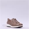 Caprice Gera Lace Zip K Fit Comfort - Taupe Leather