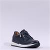 Caprice Franzi Side Zip Wedge Trainer - Navy Leather