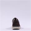 Caprice Ginga Laced Patent Suede Trainer - Dark Brown Combi