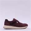 Caprice Kaia Side Panel Wedge Trainer - Bordeaux Combi