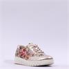 Caprice Fina Side Zip Flex Trainer - Floral Metallic