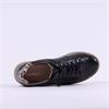 Caprice Manou Side Zip Casual Laced - Black Leather