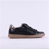 Caprice Manou Side Zip Casual Laced - Black Leather