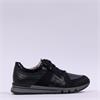 Caprice Ginga Side Zip Lace Trainer - Black Combi