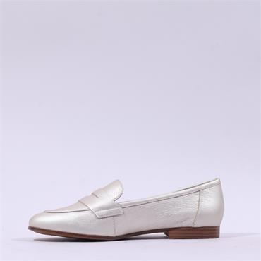 Caprice Eva Classic Loafer - Platinum