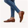 Caprice Eva Classic Link Loafer - Cognac Leather