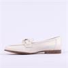 Caprice Eva Classic Link Loafer - Cream Leather