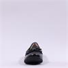 Caprice Faby Deerskin Low Link Wedge - Black Deerskin
