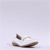 Caprice Verena Slip On Deerskin Loafer - White Deerskin