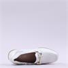 Caprice Verena Slip On Deerskin Loafer - White Deerskin