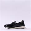 Caprice Kaia Sporty Slip On Link Loafer - Black Patent