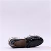 Caprice Kaia Sporty Slip On Link Loafer - Black Patent
