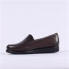 Caprice Frieda Slip On Croc Wedge - Dark Brown Leather