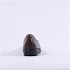 Caprice Frieda Slip On Croc Wedge - Dark Brown Leather