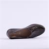 Caprice Frieda Slip On Croc Wedge - Dark Brown Leather
