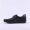Caprice Vera Velcro Strap Wide Fit (H) - Black Leather