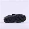 Caprice Vera Velcro Strap Wide Fit (H) - Black Leather