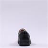 Caprice Gera Velcro Strap Comfort(K Fit) - Black Leather
