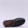 Caprice Gera Velcro Strap Comfort(K Fit) - Black Leather