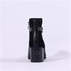 Caprice Francesca Heel Strap Ankle Boot - Black Combi