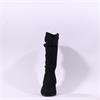 Caprice Tracy Block Heel Mid Calf - Black Stretch