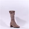 Caprice Tracy Block Heel Mid Calf - Cafe Stretch