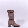 Caprice Tracy Block Heel Mid Calf - Cafe Stretch
