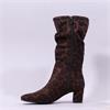 Caprice Tracy Block Heel Mid Calf - Leopard Stretch