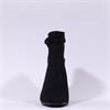 Caprice Tracy Covered Heel Ankle Boot - Black Stretch
