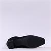 Caprice Tracy Covered Heel Ankle Boot - Black Stretch