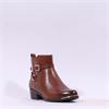 Caprice Kelli Strappy Ankle Boot - Cognac Leather