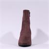 Caprice Audrey Point Toe Block Heel Boot - Chocolate