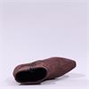 Caprice Audrey Point Toe Block Heel Boot - Chocolate