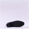 Caprice Francesca Block Heel Buckle Boot - Black Leather