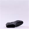 Caprice Francesca Block Heel Buckle Boot - Black Leather